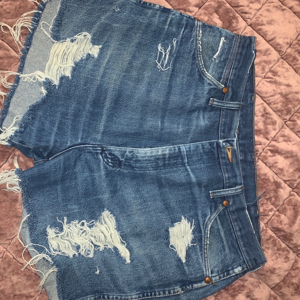 Wrangler cutoff shorts